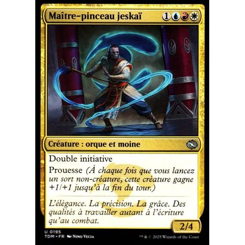 Maître-Pinceau Jeskaï - Magic - Tarkir La Tempête Des Dragons - U - 195
