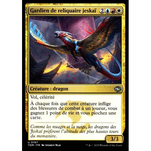 Gardien De Reliquaire Jeskaï - Magic - Tarkir La Tempête Des Dragons - U - 197