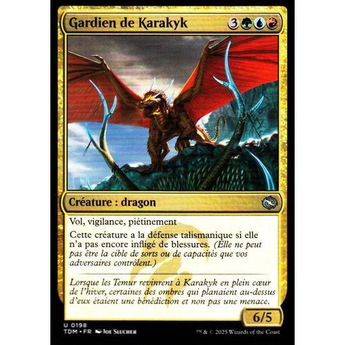 Gardien De Karakyk - Magic - Tarkir La Tempête Des Dragons - U - 198