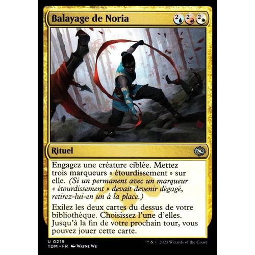 Balayage De Noria - Magic - Tarkir La Tempête Des Dragons - U - 219
