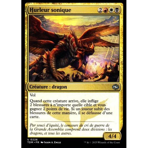 Hurleur Sonique - Magic - Tarkir La Tempête Des Dragons - U - 226