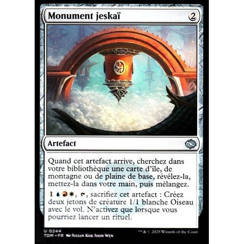 Monument Jeskaï - Magic - Tarkir La Tempête Des Dragons - U - 244