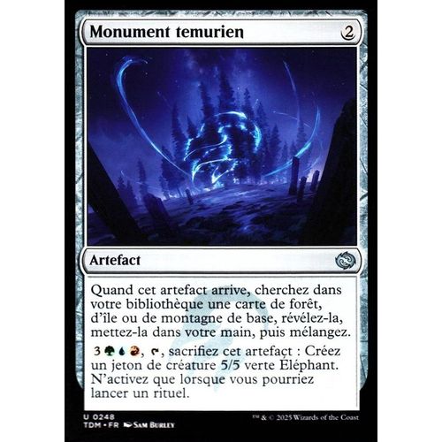 Monument Temurien - Magic - Tarkir La Tempête Des Dragons - U - 248