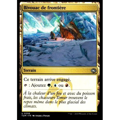 Bivouac De Frontière - Magic - Tarkir La Tempête Des Dragons - U - 256