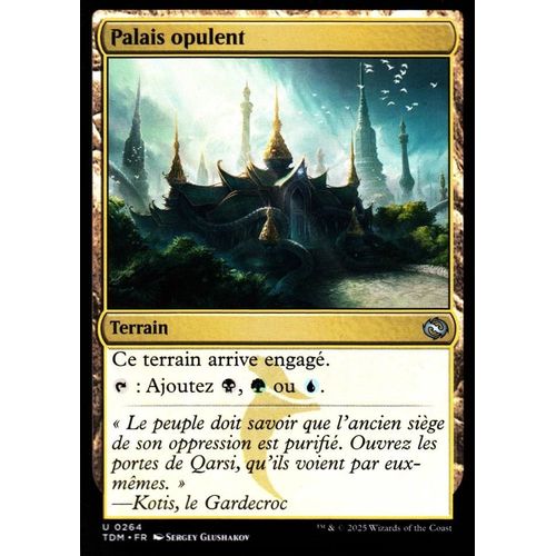 Palais Opulent - Magic - Tarkir La Tempête Des Dragons - U - 264