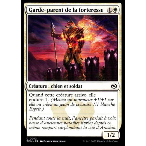 Garde-Parent De La Forteresse - Magic - Tarkir La Tempête Des Dragons - C - 12