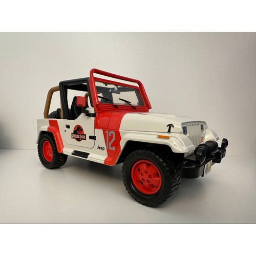 Jada Toys 1/24 - 97806w/Or - Jeep Wrangler - Jurassic World 2015-Jada Toys