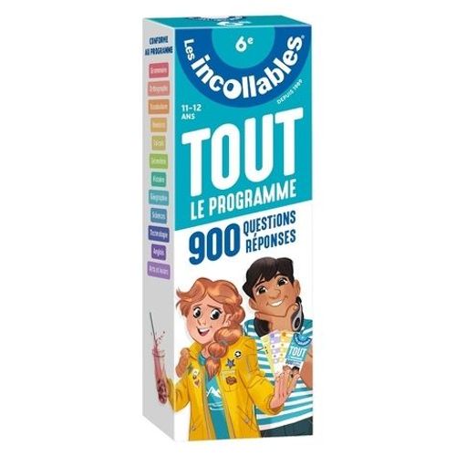 Tout Le Programme - 6e - 900 Questions Réponses