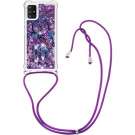 Collier Coque Pour Samsung Galaxy A51 5g Étui Avec Cordon Silicone Transparente Case Avec Réglable Longueur Chaîne Housse Pour Samsung Galaxy A51 5g Etui Liquide - Wind Chimes