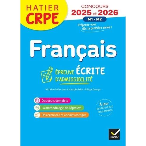 Français Crpe - Epreuve Écrite D'admissibilité