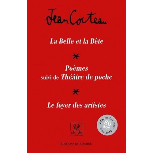 La Belle Et La Bête - Poèmes Suivi De Théâtre De Poche - Le Foyer Des Artistes - Coffret En 3 Volumes