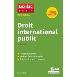 Droit International Public - Licence Master