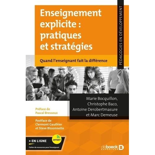 Enseignement Explicite : Pratiques Et Stratégies - Quand L'enseignant Fait La Différence