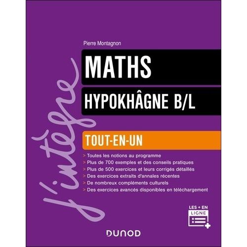 Maths Hypokhâgne B/L - Tout-En-Un