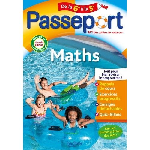 Passeport Maths De La 6e À La 5e