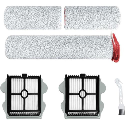 Kit d'Accessoires Roborock A10 Plus/Dyad Pro : 1 Brosse Principale + 2 Filtres + Brosse de Nettoyage - JACK DANIELS