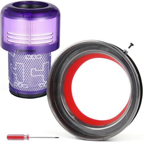 Joint D'Étanchéité V12 Pour Dyson V12 Detect Slim Sv20 Sv30 Aspirateur Seau À Poussière Release Bin Pièces De Rechange Avec Filtre Réservoir Aspirateur Pièce De Rechange Accessoire[CLE153475]