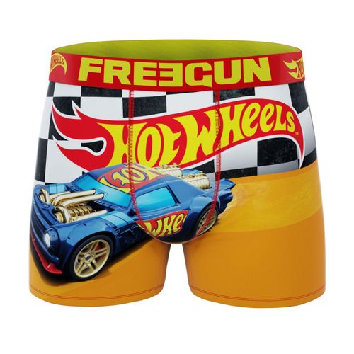 Sous Vêtement Boxer Freegun Boxer Homme En Microfibre Orange S