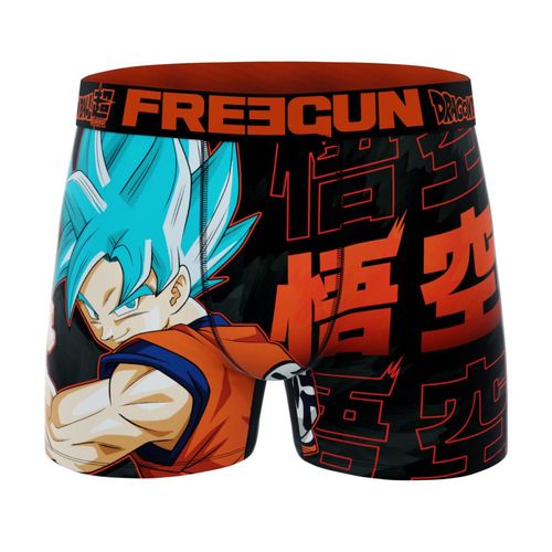 Sous Vêtement Boxer Freegun Boxer Homme En Microfibre Noir S
