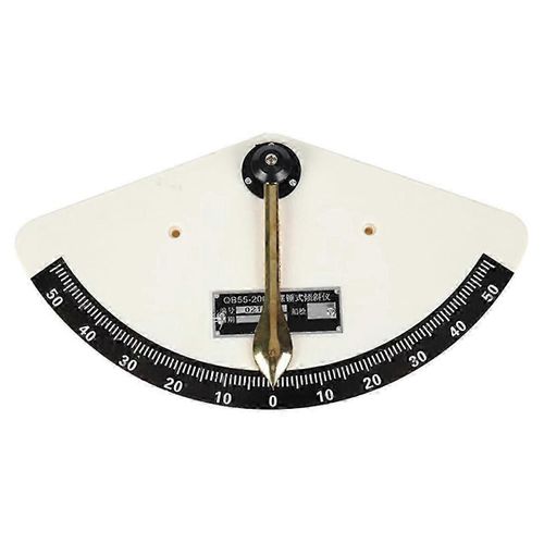 Inclinomètre de balancier oscillant à 55 degrés avec échelles précises Inclinomètre de bateau pour bateaux de sauvetage