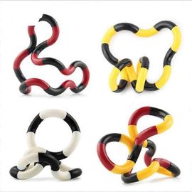 Jouet De Décompression Torsadé, Jouet Sensoriel À Rotation Libre, Jouets Sensoriels Anti-Stress Torsadés, 5 Pièces, Matière Plastique