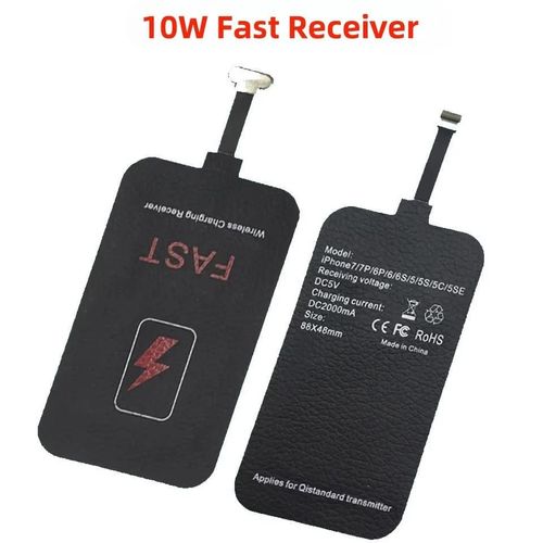 10w 5v/2a Chargeur Sans Fil Récepteur Téléphone Chargeur Bobine Usb-C Pour Iphone 4 5 5s 6 6s 7 7 Plus Xiaomi Type-C Récepteur Rapide Type-C 10w