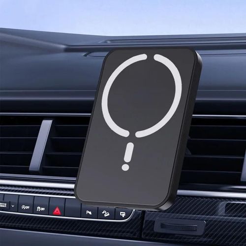 Chargeur Magnétique Sans Fil Pour Voiture, Magsafe Iphone 12 13 14 15 16 Pro Max Air Vent, Support De Téléphone De Voiture, Support De Charge Rapide, 15w Type 2 White