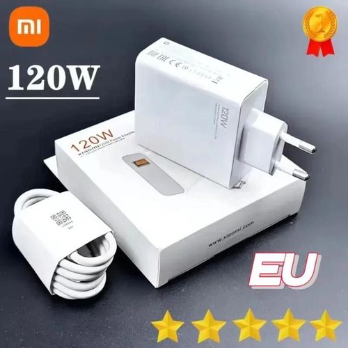 Xiaomi ¿ chargeur Original 120W 67W 33W, Charge rapide, adaptateur de Charge Gan mural ue, câble USB Type C pour modèle Xiaomi Redmi 1 meter data line