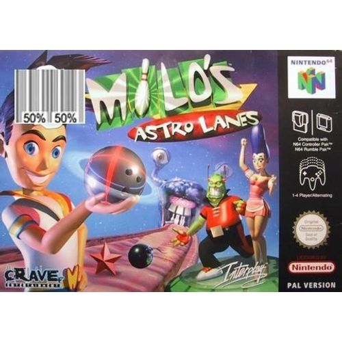 Milo's Astro Lanes Nintendo 64