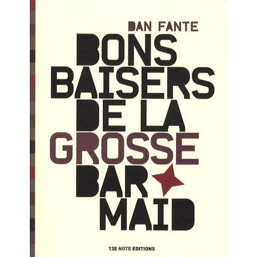 Bons Baisers De La Grosse Barmaid