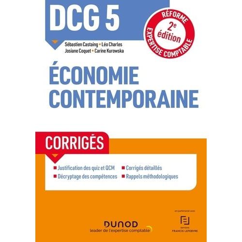 Dcg 5 Economie Contemporaine - Corrigés
