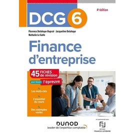 Finance D'entreprise Dcg 6 - 45 Fiches De Révision Pour Réussir L'épreuve