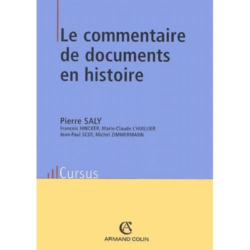 Le Commentaire De Documents En Histoire