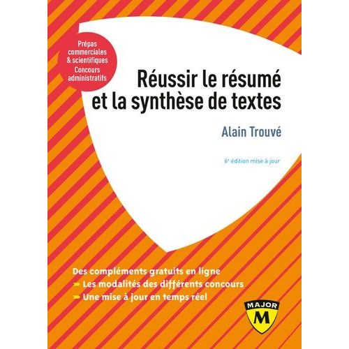 Réussir Le Résumé Et La Synthèse De Textes
