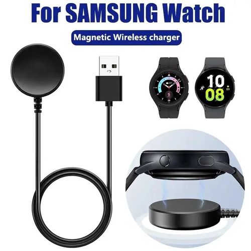 Chargeur Sans Fil Pour Montre Magnétique, Pour Samsung Galaxy Watch 8/7/6/5pro/5/4/3 Active 2, Câble Usb Portable, Station De Charge Rapide Charger Dock