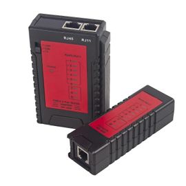 Noyafa NF-468V / 468 Testeur de câble réseau Test de continuité Vérifiez le câble Rj11 + RJ45 Détectez rapidement les tests automatiques multifonctionnels