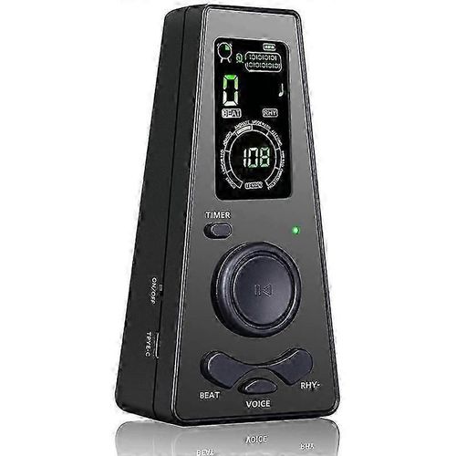 Métronome Électronique Métronome Numérique Métronome Universel Pour Piano Métronome Pour Guitare Violon Tambour, Noir