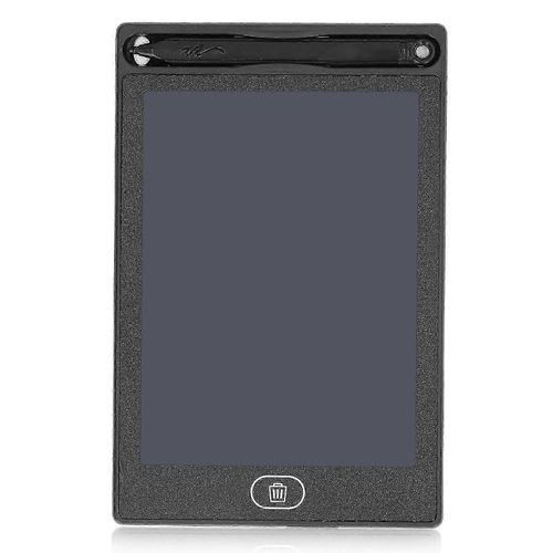 Tablette D¿Écriture Lcd De 6,5 Pouces Tablette De Dessin De Doodle Board D¿Éducation Précoce Pour 3 Ans + (Noir)