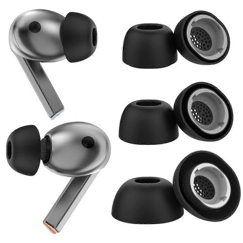 AHASTYLE WG173 Pour Samsung Galaxy Buds3 Pro Embouts de remplacement 3 paires L M S Oreille Bluetooth en silicone