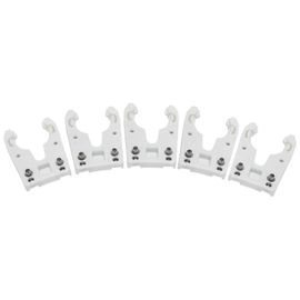 5PCS / Lot ISO30 Porte-outil Pince Fer + ABS Pince de support de griffe en caoutchouc antidéflagrant