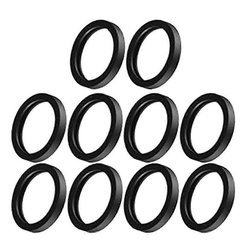 10pcs anneau en caoutchouc peut joint noir gaz peut bec joints join...
