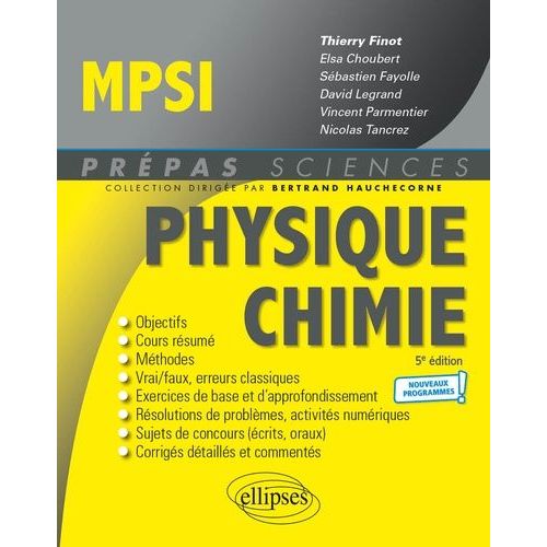 Physique-Chimie Mpsi