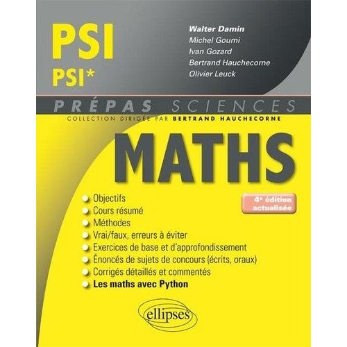 Mathématiques Psi/Psi*