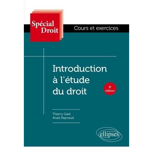 Introduction À L'étude Du Droit