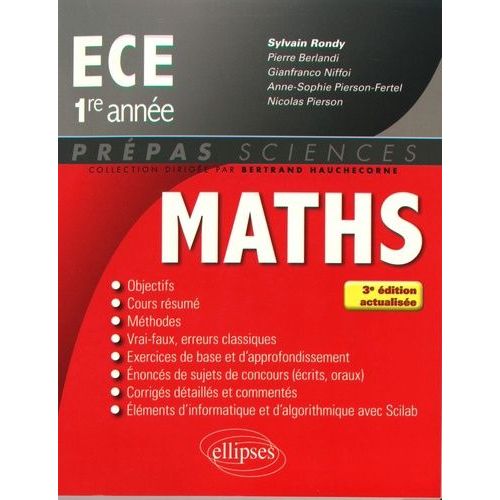 Mathématiques Ece 1re Année