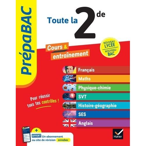 Toute La 2de - Nouveau Lycée, Nouveau Bac