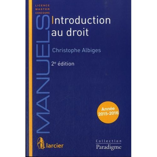 Introduction Au Droit