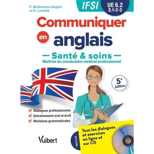 Communiquer En Anglais - Santé Et Soins, Ue 6.2, S1, 2, 3 (1 Cd Audio)