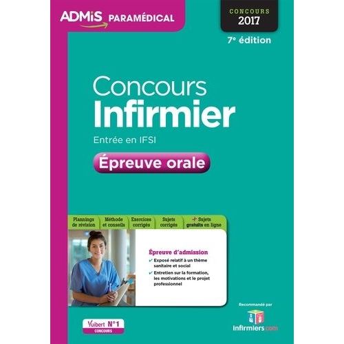 Concours Infirmier - Entrée En Ifsi, Épreuve Orale