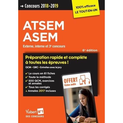 Concours Atsem Asem - Externe, Interne Et 3e Concours